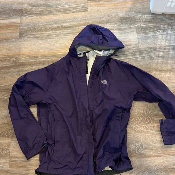 North Face windbreaker jacket Large Dark Purple - Picture 1 of 3